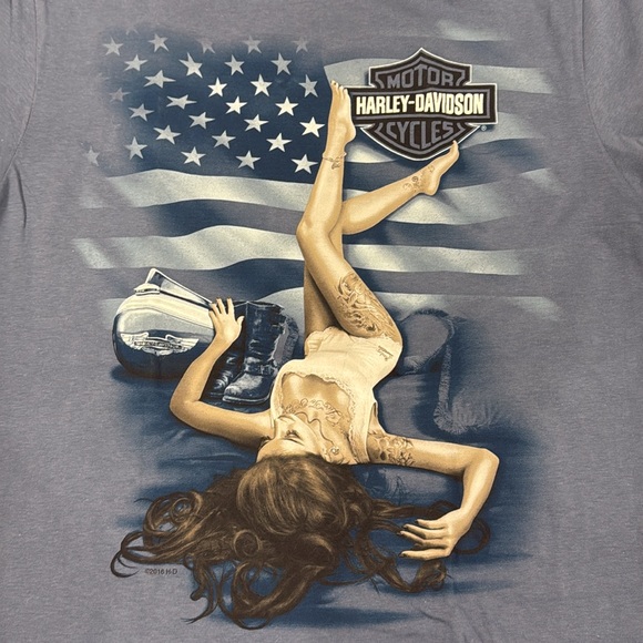 Harley-Davidson Pin-Up Shirt - Medium - Picture 3 of 7
